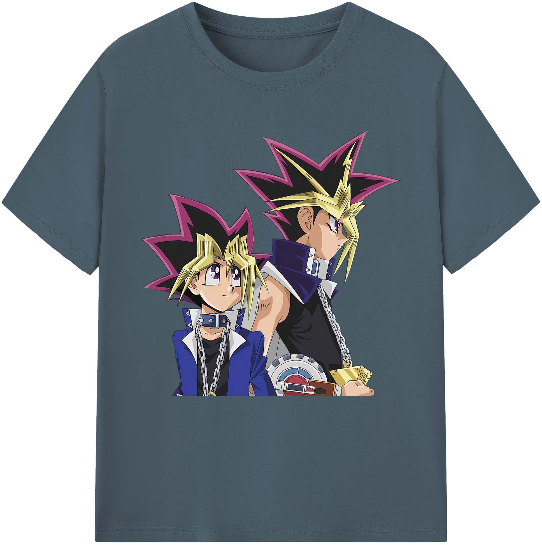 （画像用） 遊☆戯☆王 Yu-Gi-Oh! 綿100％半袖Tシャツ（フロントプリント）